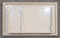 Used Dometic Refrigerator Freezer Door 2930926114 - 22 1/2" W x 13 3/4" H - Young Farts RV Parts