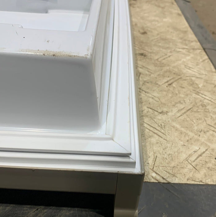 Used Dometic Freezer Door, Right Hand - 2932561109 - 22 1/2" W x 16 3/4" H