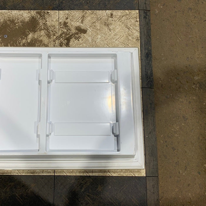 Used Dometic Freezer Door, Right Hand - 2932561109 - 22 1/2" W x 16 3/4" H