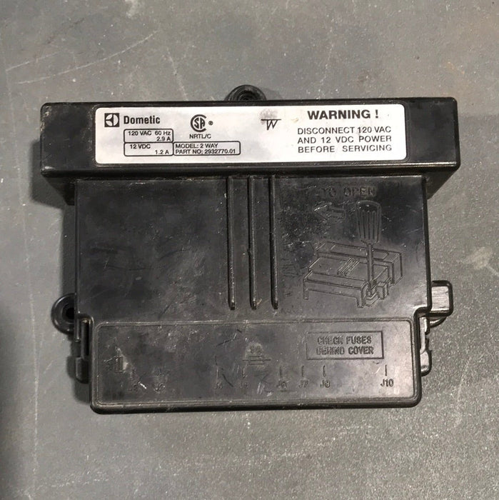 Used Dometic Refrigerator Power Supply Circuit Board Cover 2931858019