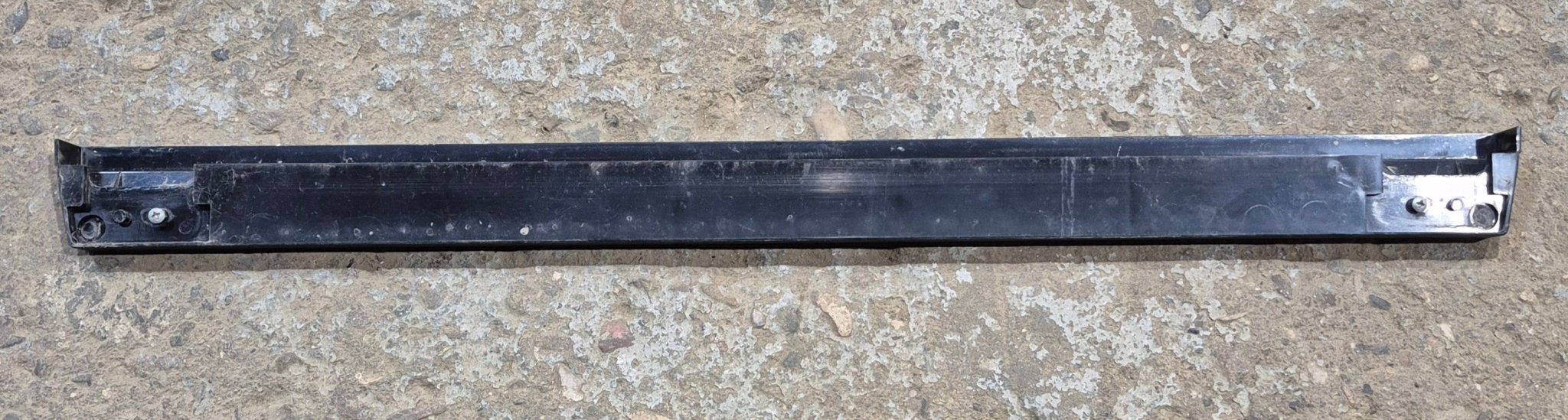 Used Dometic Refrigerator Top Front Cover, Black - 2007652015
