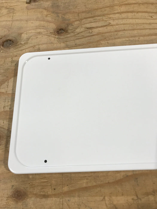 Used Dometic Mojave Exterior Furnace Access Door, Artic White - 33002