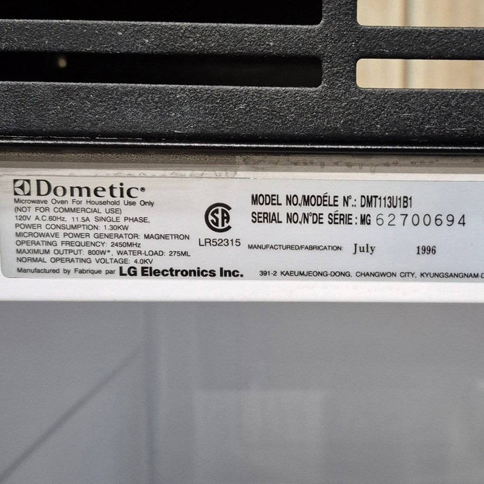 Used Dometic RV Microwave - 23.375" x 16.25" x 15"