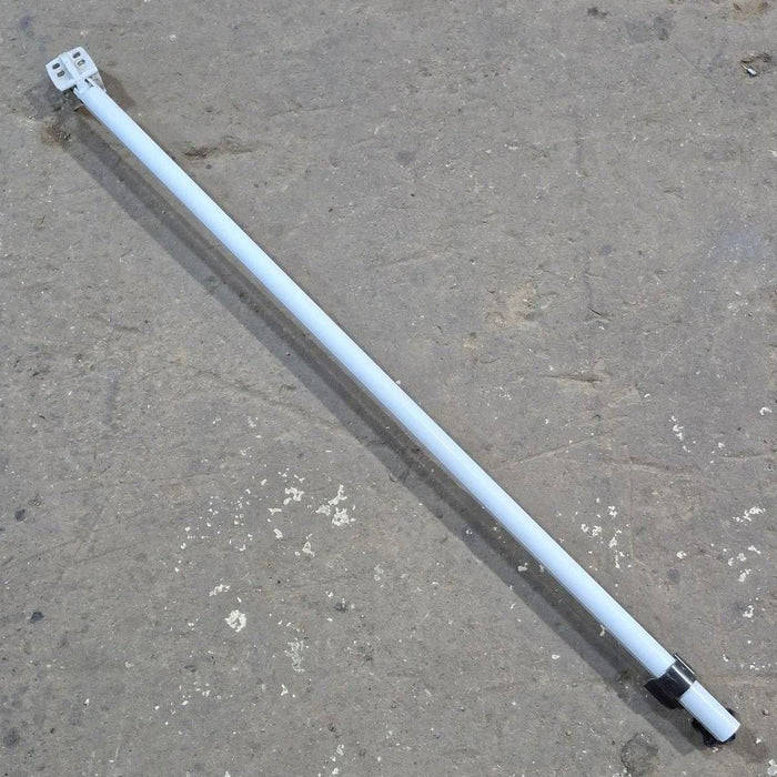Used Dometic Secondary Rafter Arm (Rainshed Assembly), White, 48" - 3310794.007B - Young Farts RV Parts