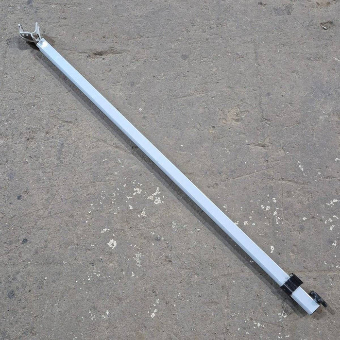 Used Dometic Secondary Rafter Arm (Rainshed Assembly), White, 48" - 3310794.007B - Young Farts RV Parts