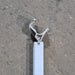 Used Dometic Secondary Rafter Arm (Rainshed Assembly), White, 48" - 3310794.007B - Young Farts RV Parts