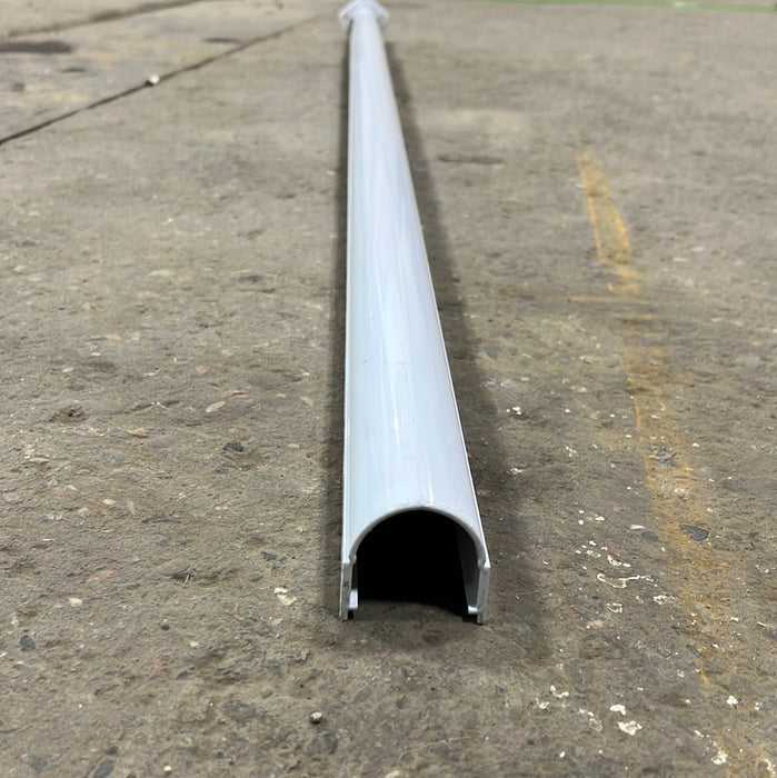 Used Dometic sunchaser II / sunchaser 2 Polar White lower arm adjustable with shock & bottom foot 3310795012B - Young Farts RV Parts