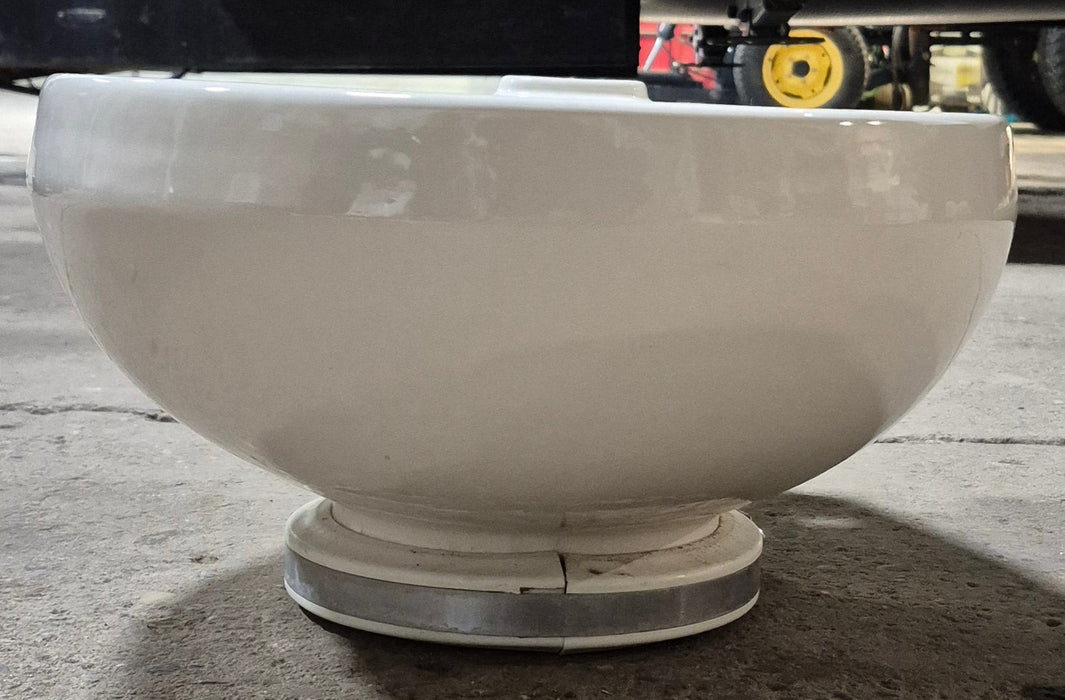 Used Dometic Toilet Bowl Replacement, Bone - 385310791
