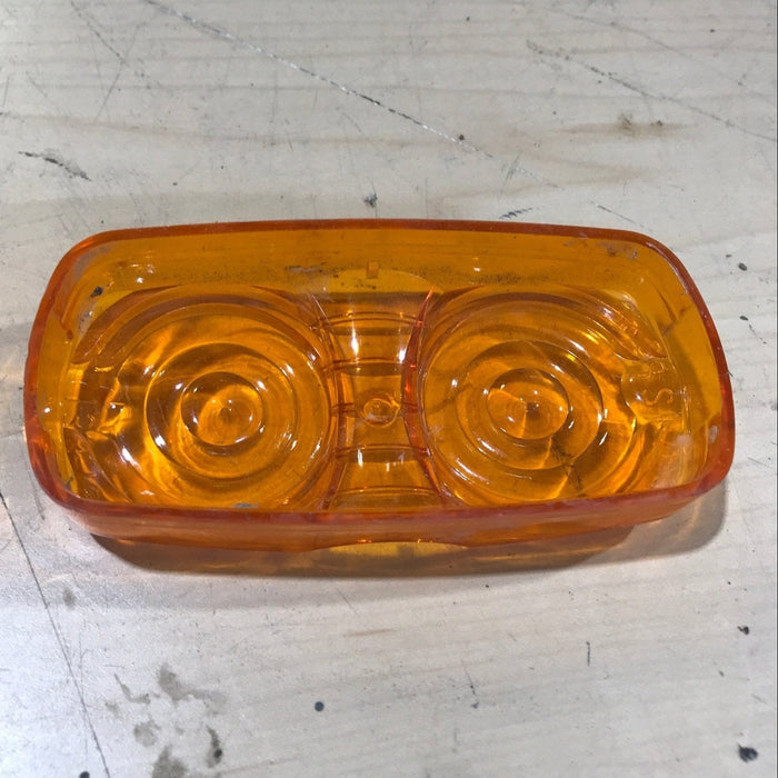 Used DOT P2 PC 90 Replacement Lens for Marker Light - Amber