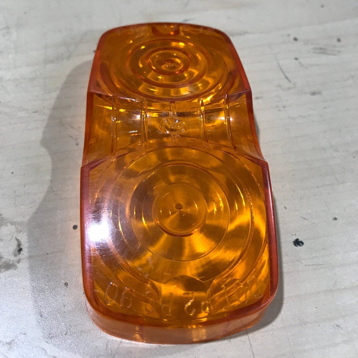 Used DOT P2 PC 90 Replacement Lens for Marker Light - Amber