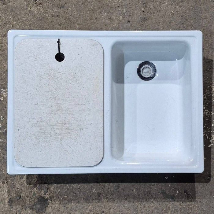Used Double Kitchen Sink - 24.5" x 18"