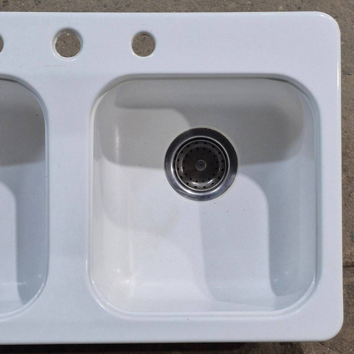 Used Double Kitchen Sink - 29" x 17.5" x 9.25"