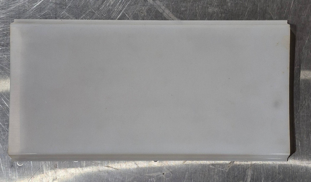 Used Dual Fluorescent Light Fixture Replacement Lens - ‎12 1/8" L x 6 3/8" W x 1/2" D - Young Farts RV Parts