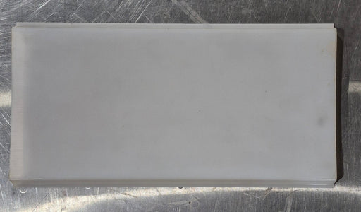 Used Dual Fluorescent Light Fixture Replacement Lens - ‎12 1/8" L x 6 3/8" W x 1/2" D - Young Farts RV Parts