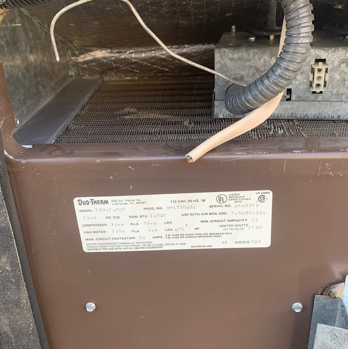 Used Duo-Therm Air Conditioner, Head Unit, 11000 BTU, Cool Only - 57912.009