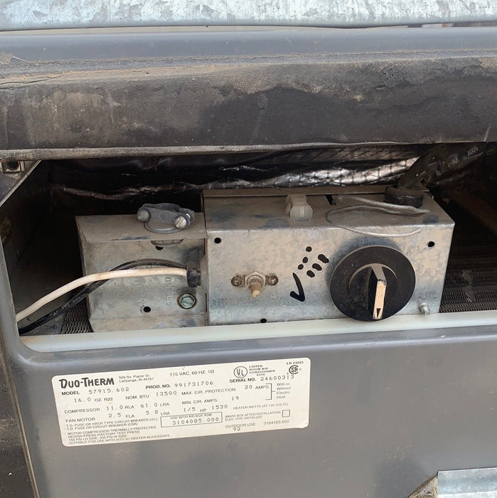 Used Duo-Therm Air Conditioner, Head Unit,  13500 BTU, Cool Only - 57915.602