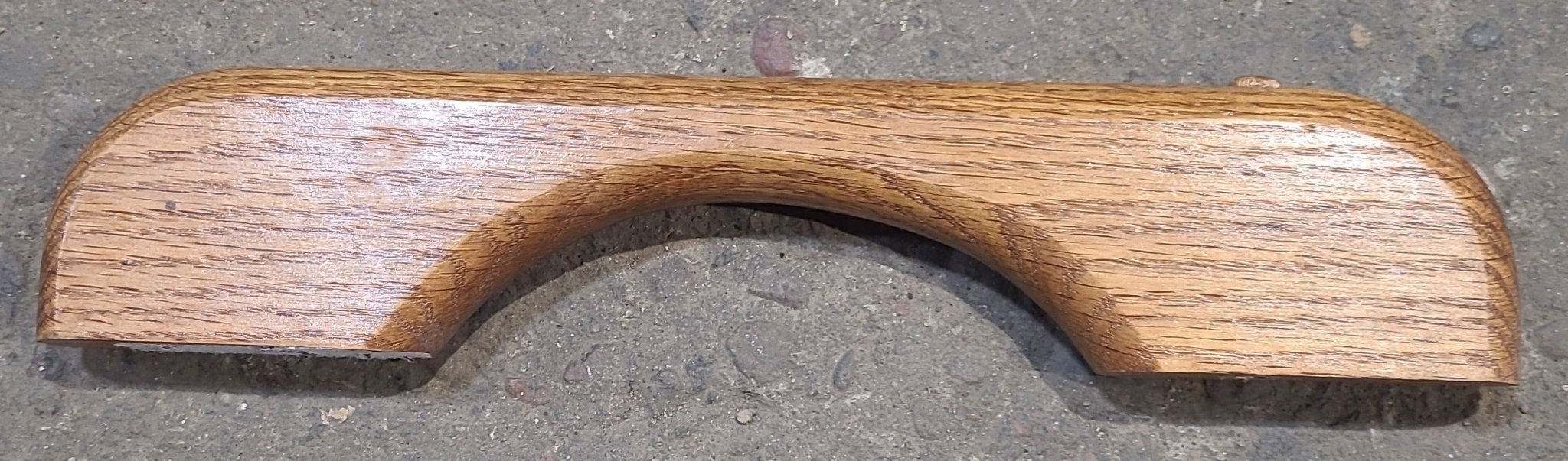 Used Entry Door Handle 11"- wooden