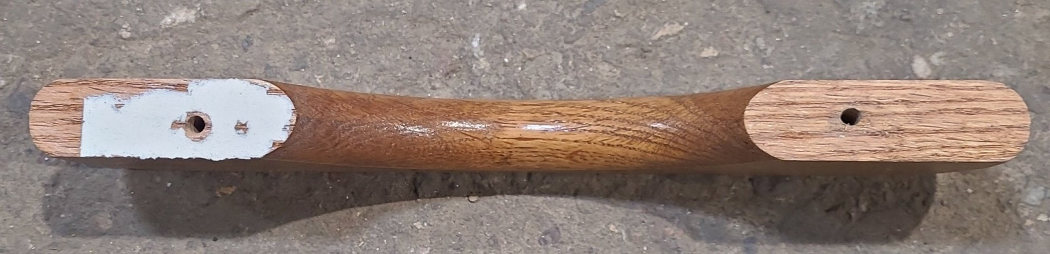 Used Entry Door Handle 11"- wooden