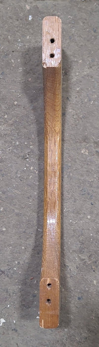 Used Entry Door Handle 12"- wooden