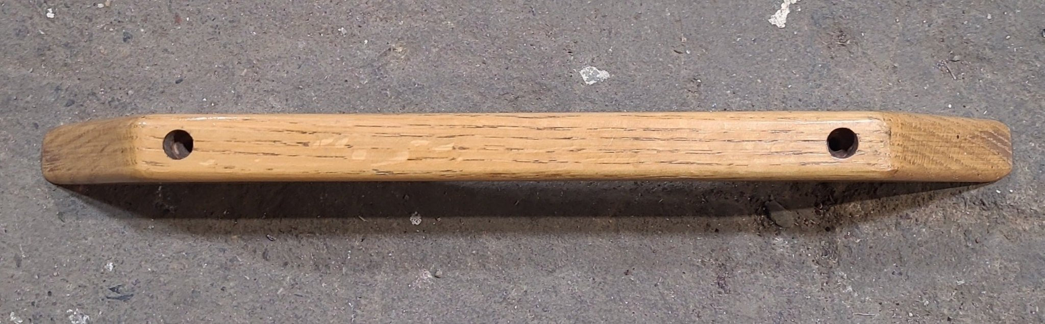 Used Entry Door Handle 13 3/8"- wooden