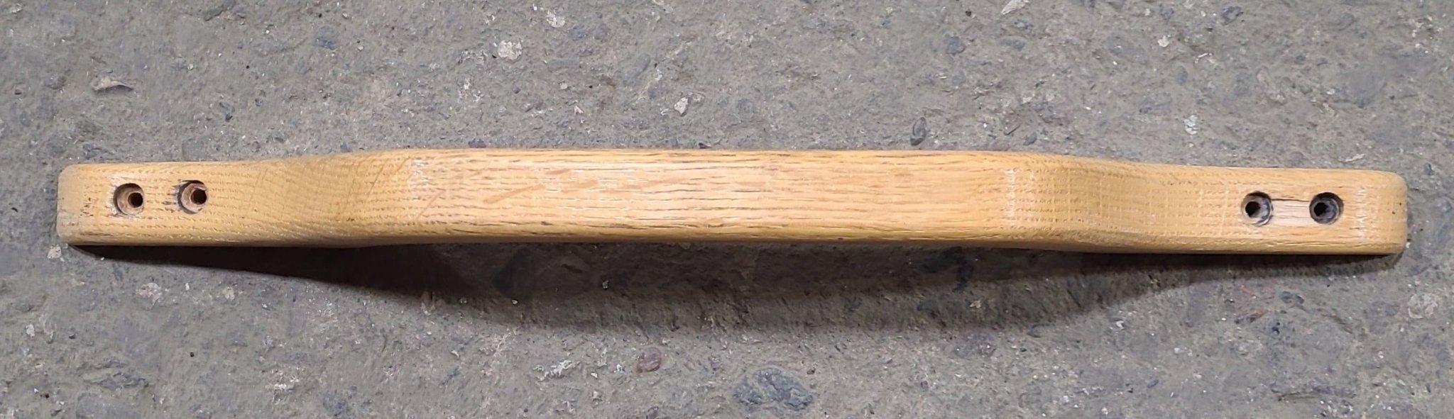Used Entry Door Handle 15 1/2"- Wooden