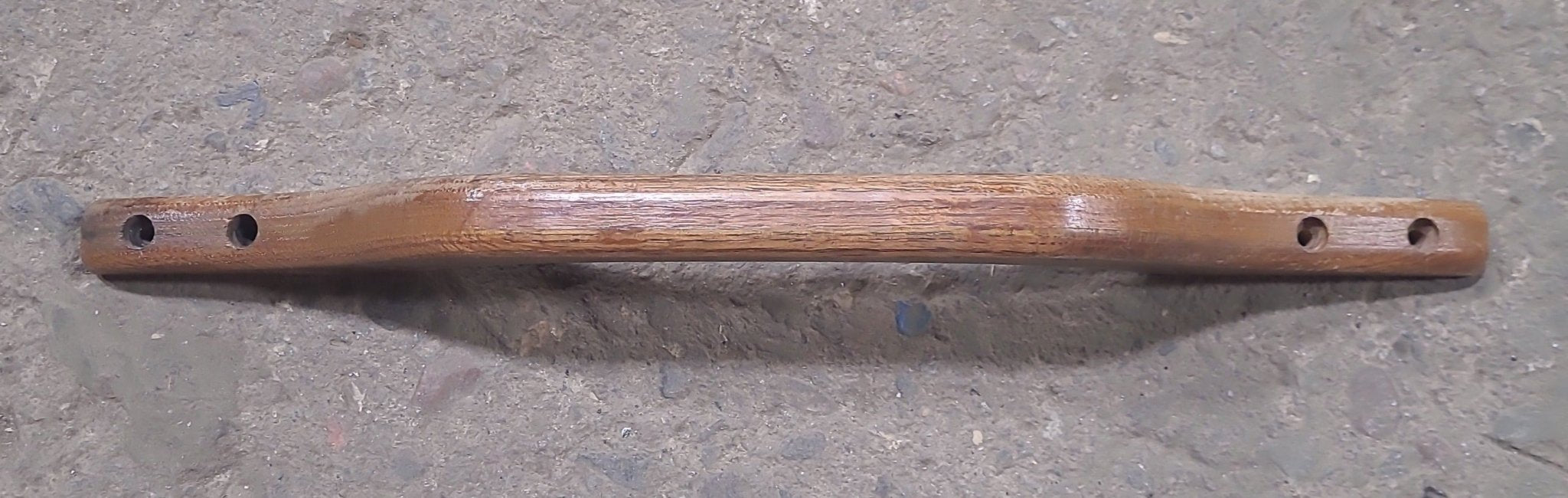 Used Entry Door Handle 15 3/4"- Wooden