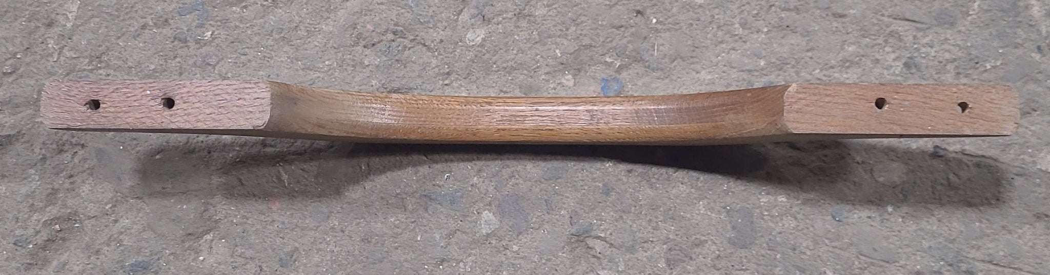 Used Entry Door Handle 15 3/4"- Wooden
