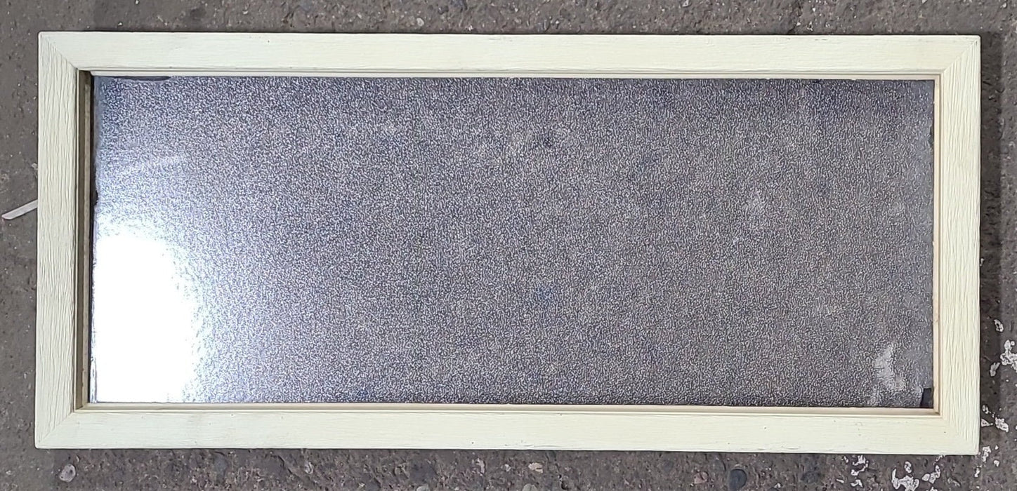 Used Entry door window : 27" x 11 7/8" - Young Farts RV Parts