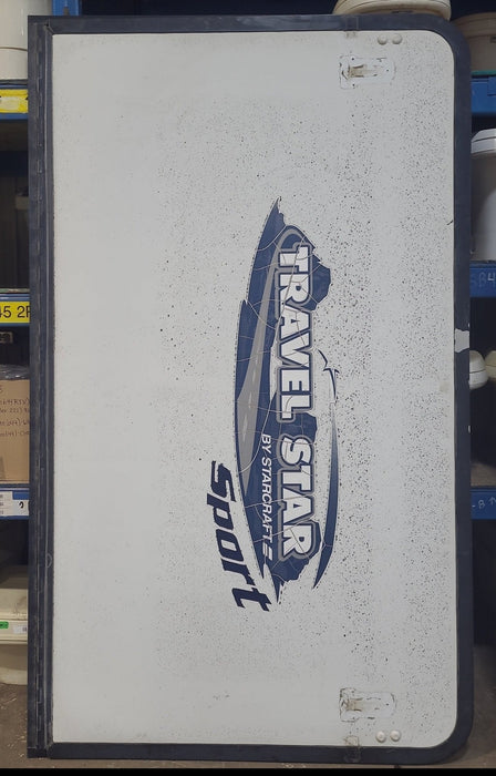 Used Exterior Fold-Down Hybrid Room Base 80 1/4" W x 46 1/2" H x 1 7/8" D