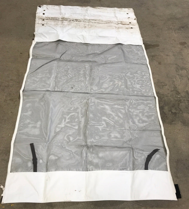 Used Fabric Panel for RV Awning Screen Room - 48"