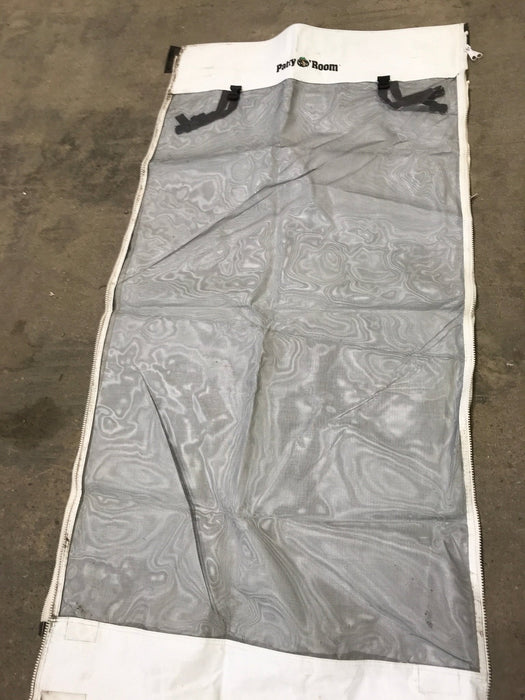 Used Fabric Panel for RV Awning Screen Room - Door Panel