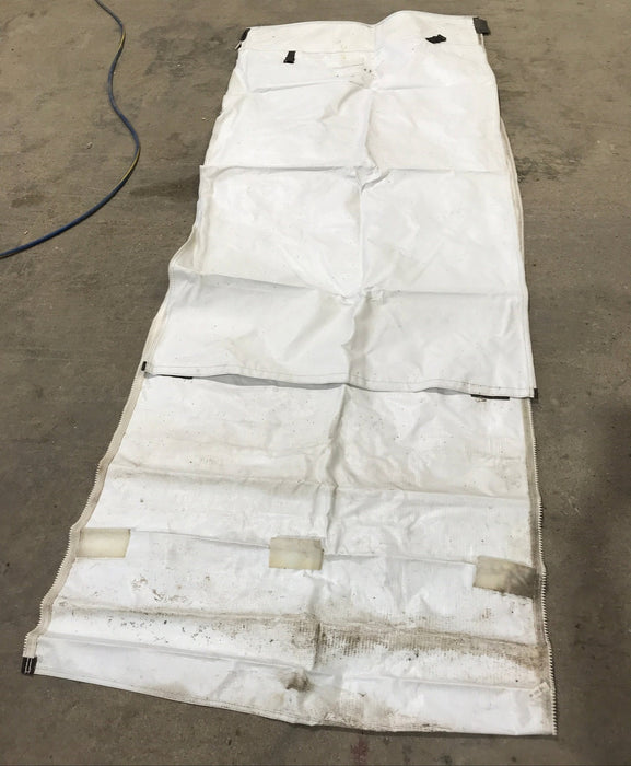 Used Fabric Panel for RV Awning Screen Room - Door Panel