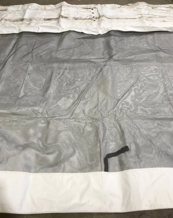 Used Fabric Panel for RV Awning Screen Room - Front Panel