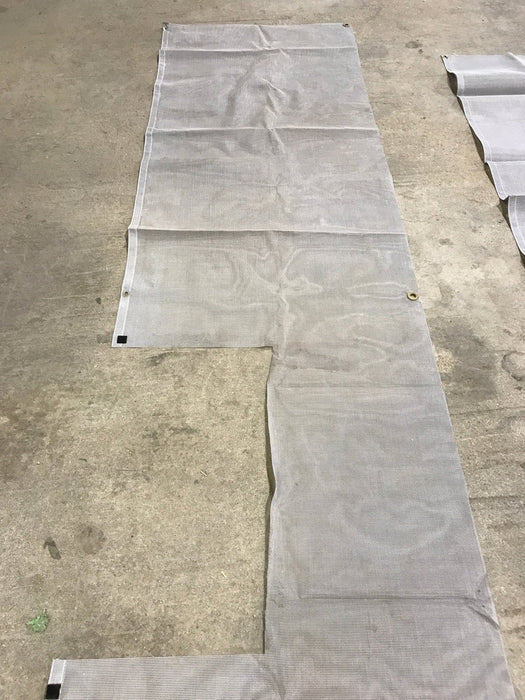 Used Fabric Panel for RV Awning Screen Room - Skirting Panel