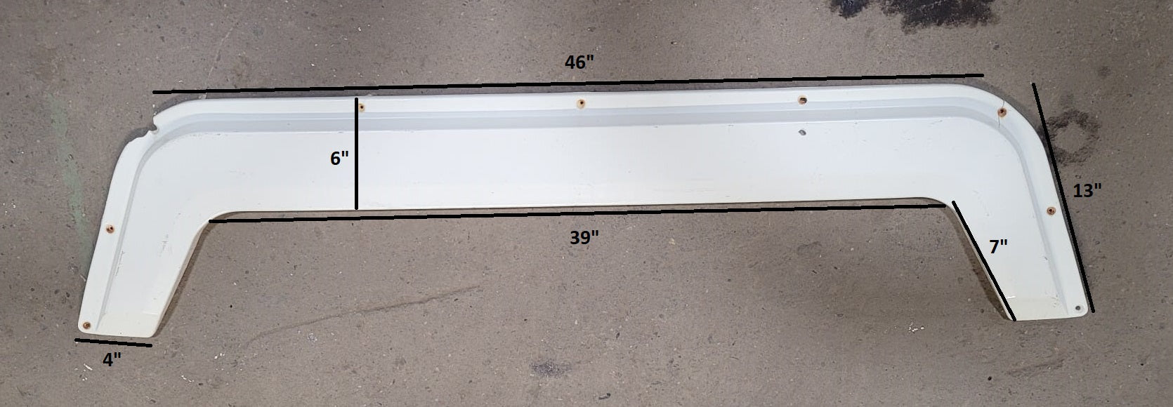 Used Fender Skirt 46" X 13"