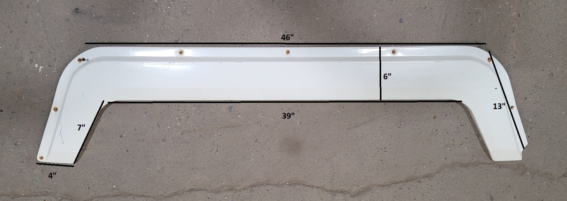 Used Fender Skirt 46" X 13" - Young Farts RV Parts