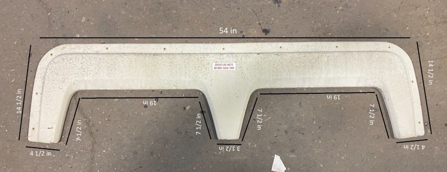 Used Fender Skirt 54" X 14 1/2"