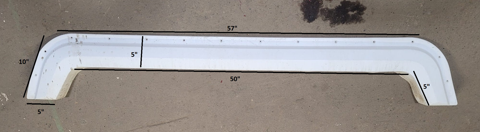 Used Fender Skirt 57" X 10"
