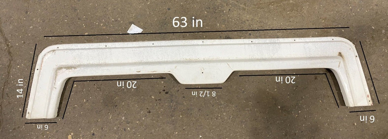 Used Fender Skirt 63" X 13"