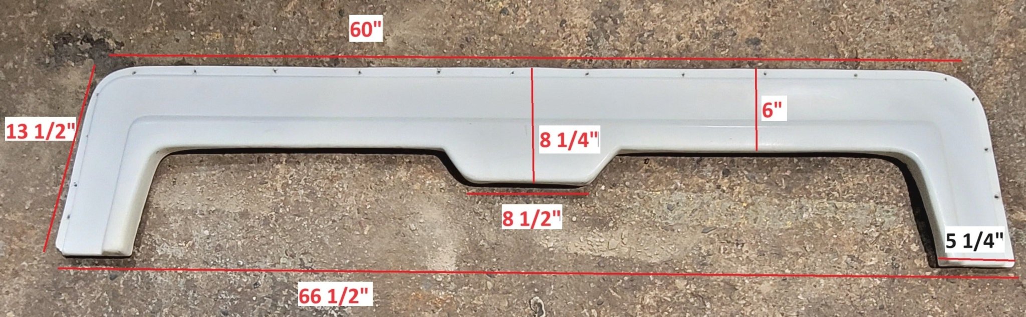 Used Fender Skirt 66 1/2" X 13 1/2"