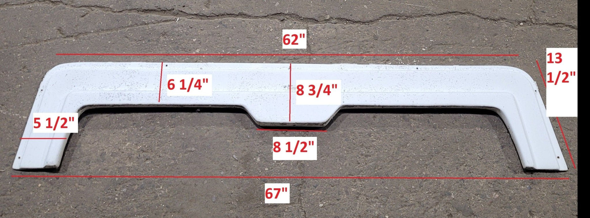 Used Fender Skirt 67" X 13 1/2"