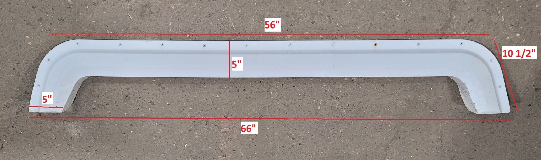 Used Fender Skirt 67" X 13 1/2"