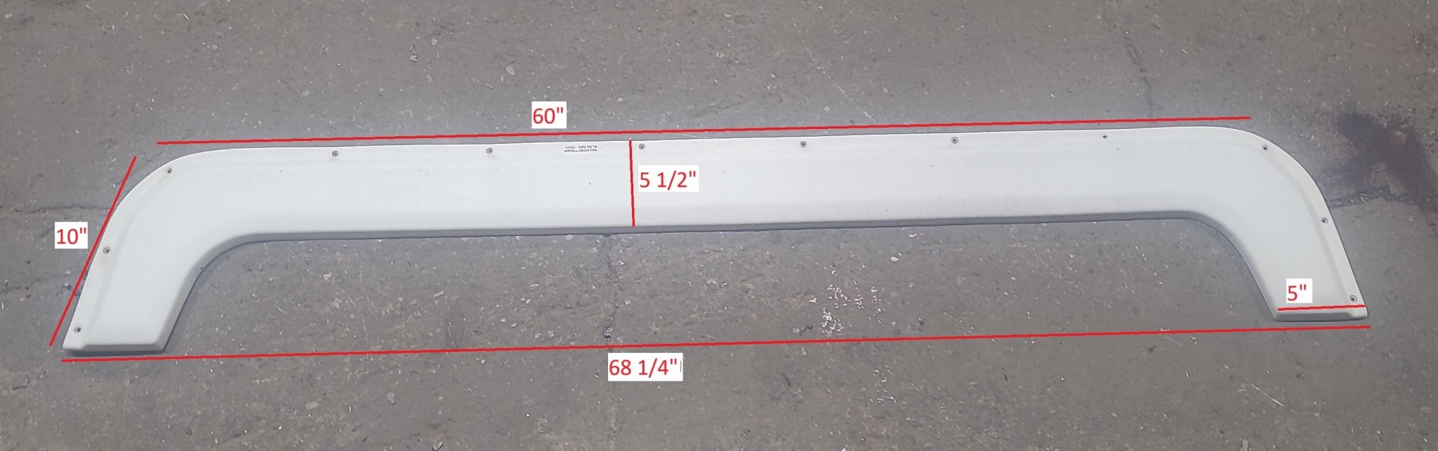 Used Fender Skirt 68 1/4" X 10"