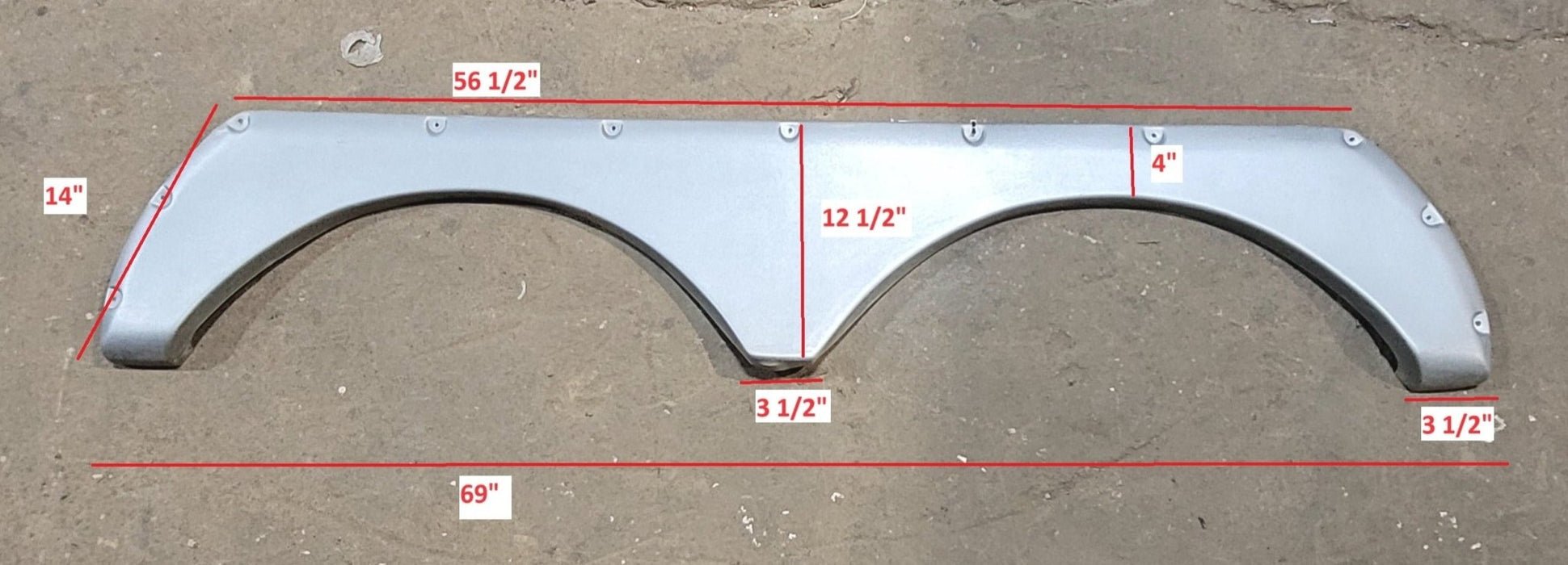 Used Fender Skirt 69" X 14"
