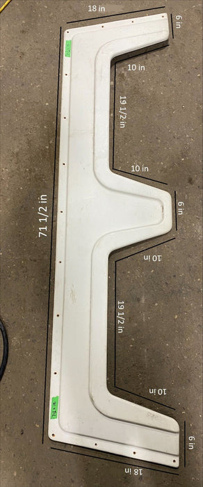 Used Fender Skirt 71 1/2" X 18"