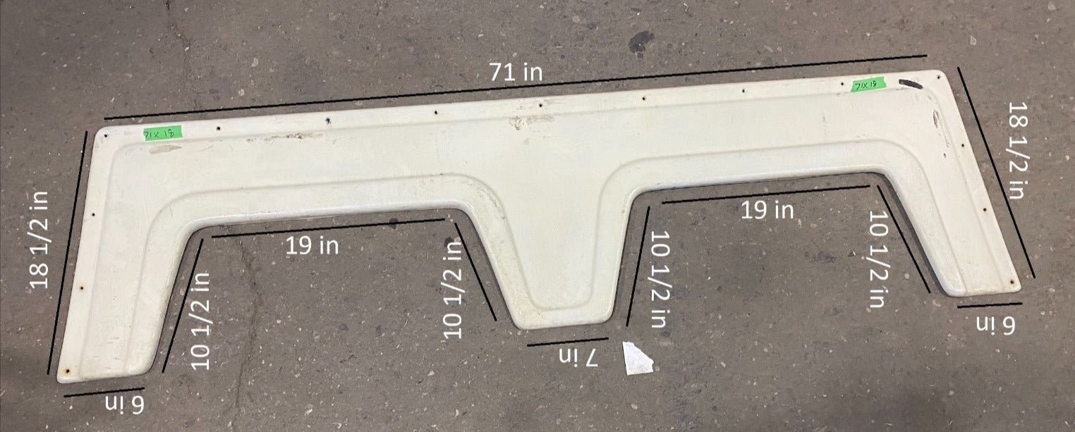 Used Fender Skirt 71" X 18 1/2"
