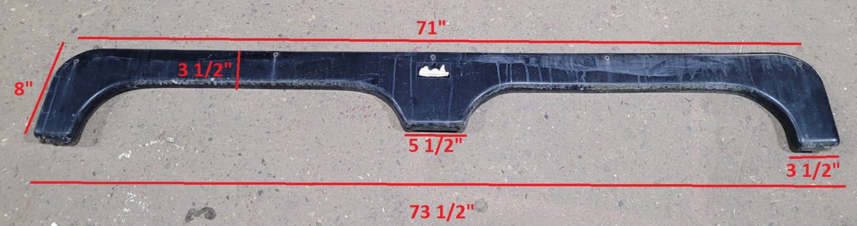 Used Fender Skirt 73 1/2" X 8"
