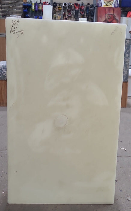 Used Fresh Water Tank 10 1/2" H  x 18" W x 30” L