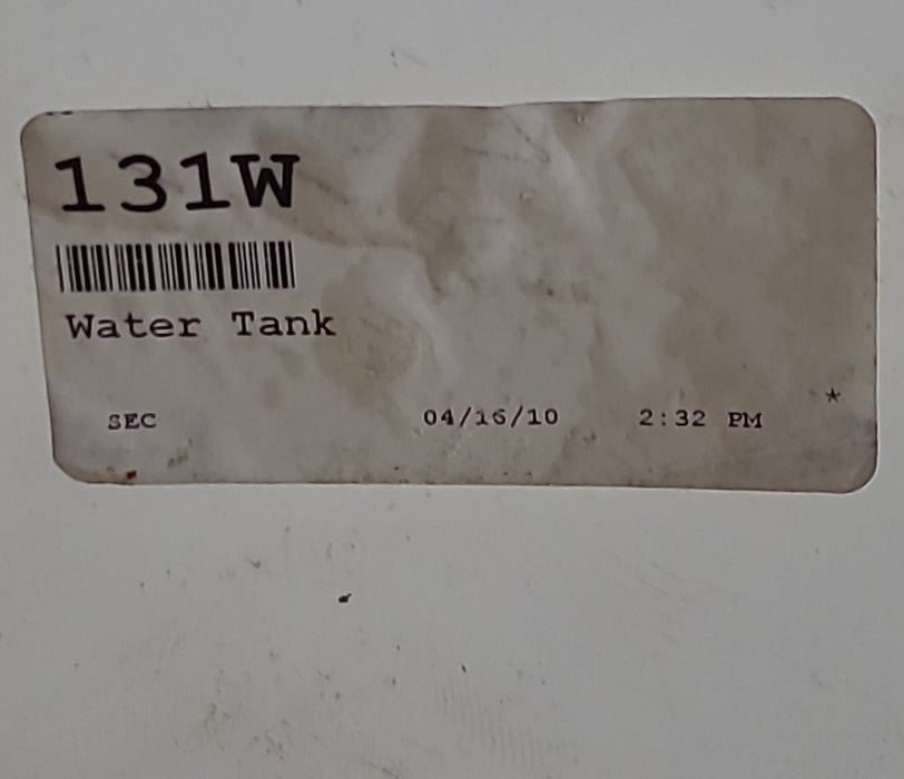 Used Fresh Water Tank 10 1/2” x 15 3/4” x 24”