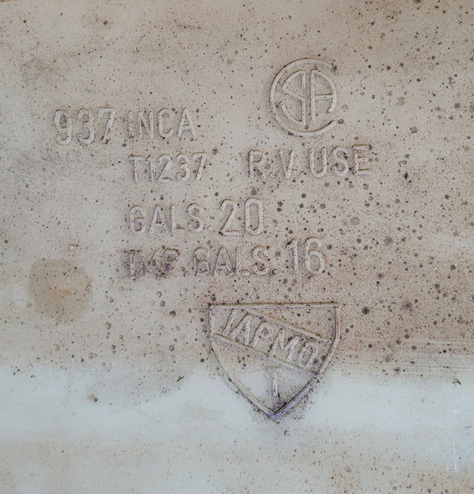 Used Fresh Water Tank 10 1/2” x 17” x 26”